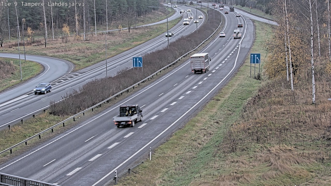 Kelikamerat Kuva Tie 9 Tampere, Lahdesjärvi, Tampere, Pirkanmaa