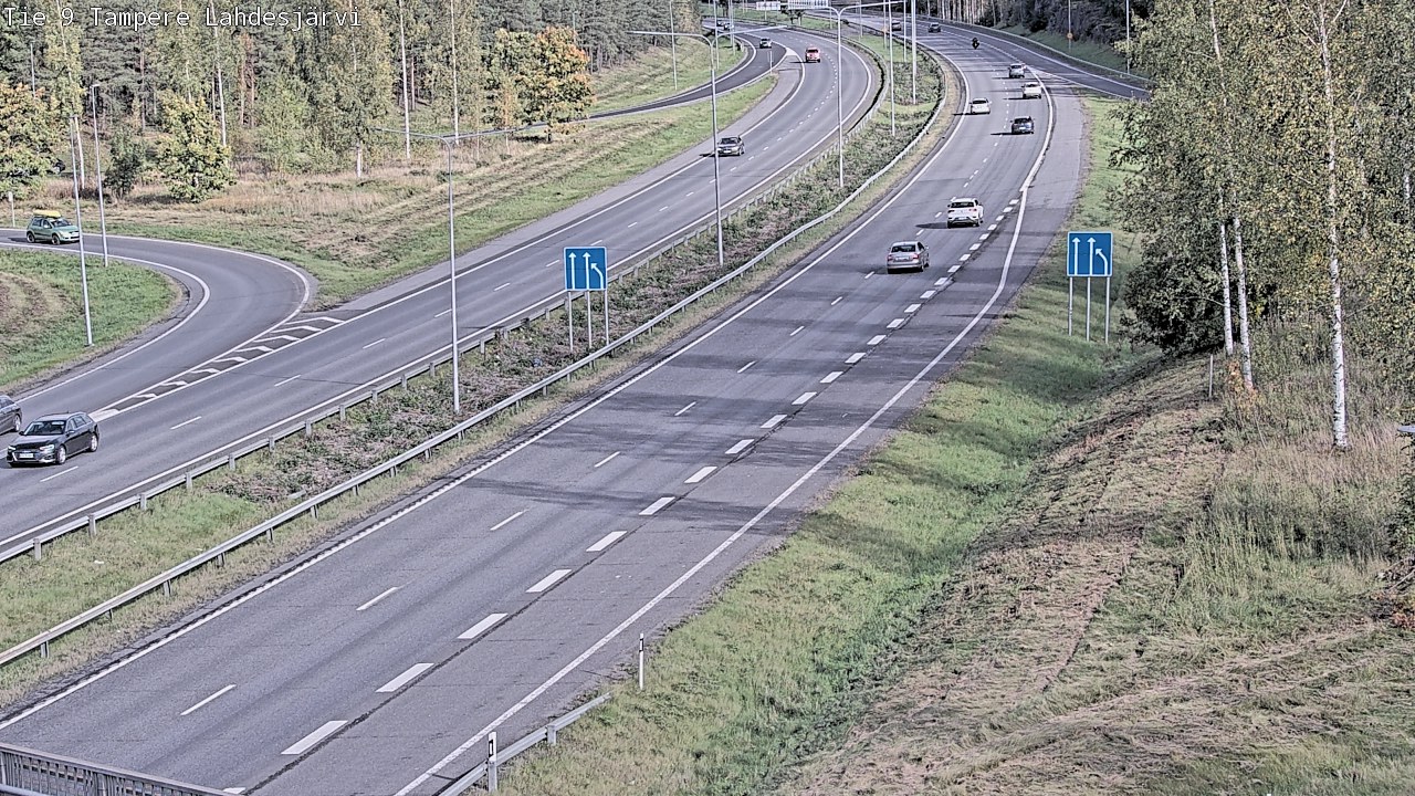 Weather Camera Image Road 9 Tampere, Lahdesjärvi, Tampere, Pirkanmaa