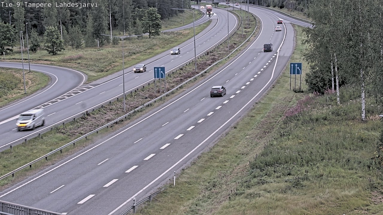Weather Camera Image Road 9 Tampere, Lahdesjärvi, Tampere, Pirkanmaa