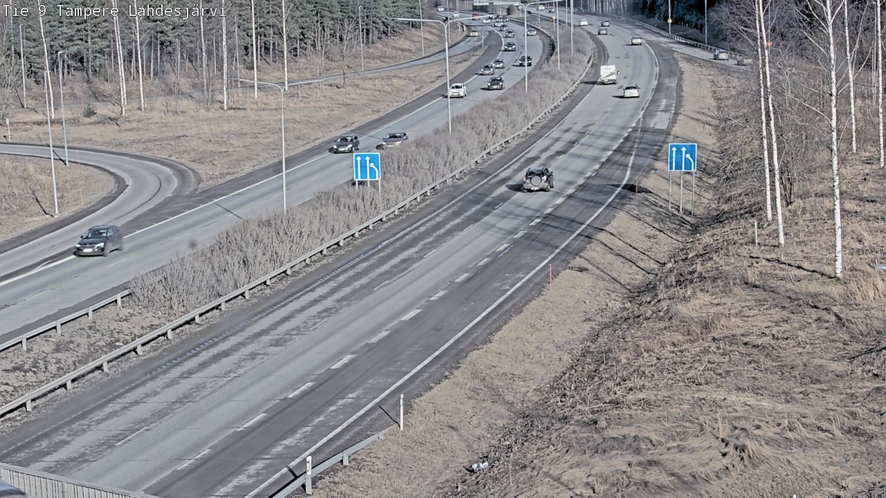 Kelikamerat Kuva Tie 9 Tampere, Lahdesjärvi, Tampere, Pirkanmaa