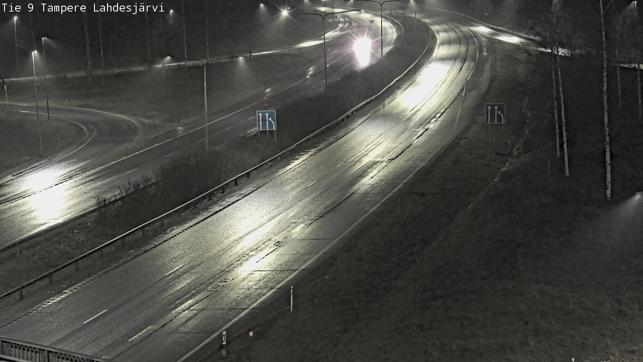Weather Camera Image Väg 9 Tammerfors, Lahdesjärvi, Tampere, Pirkanmaa
