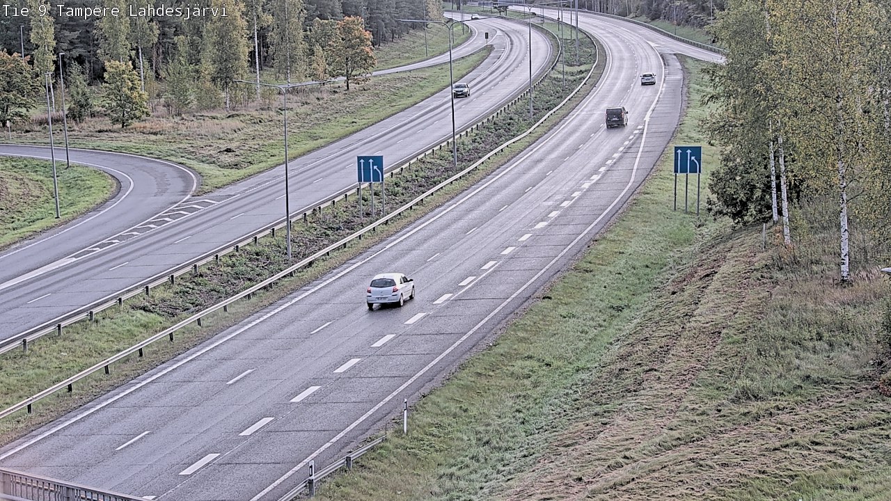 Weather Camera Image Road 9 Tampere, Lahdesjärvi, Tampere, Pirkanmaa