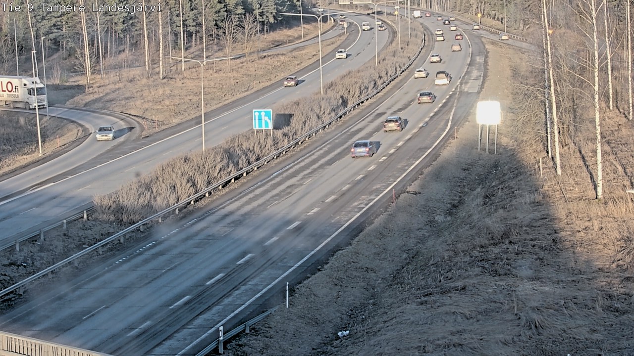 Weather Camera Image Road 9 Tampere, Lahdesjärvi, Tampere, Pirkanmaa