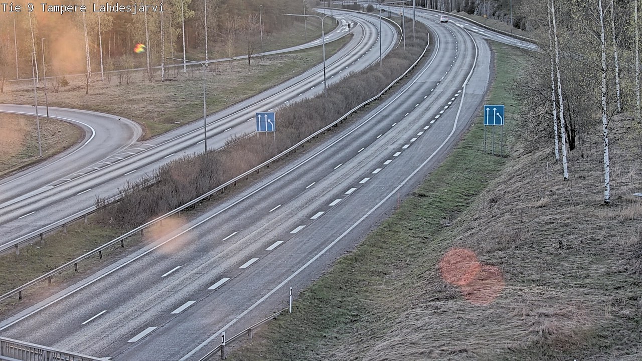 Weather Camera Image Road 9 Tampere, Lahdesjärvi, Tampere, Pirkanmaa