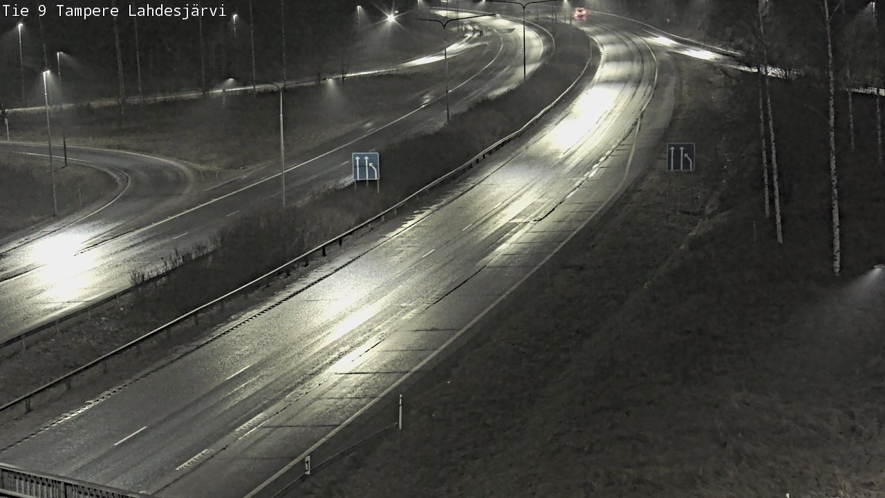Weather Camera Image Väg 9 Tammerfors, Lahdesjärvi, Tampere, Pirkanmaa