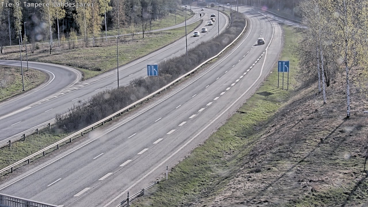 Weather Camera Image Road 9 Tampere, Lahdesjärvi, Tampere, Pirkanmaa