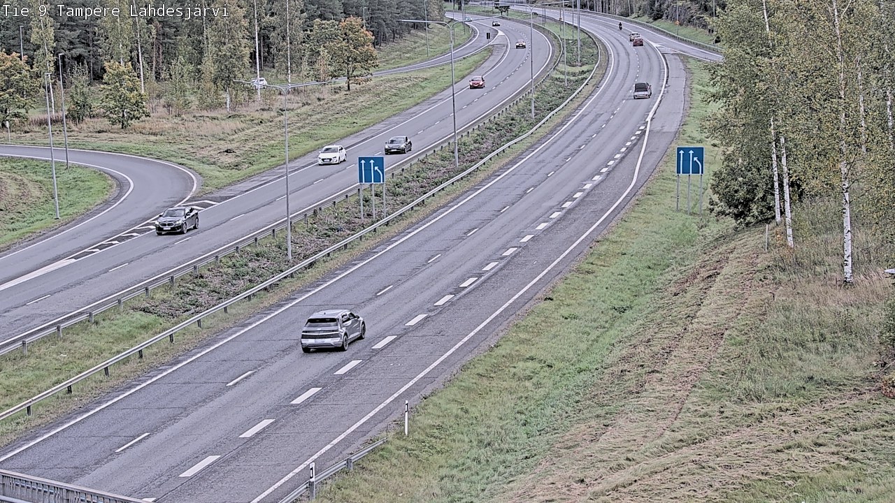 Kelikamerat Kuva Tie 9 Tampere, Lahdesjärvi, Tampere, Pirkanmaa