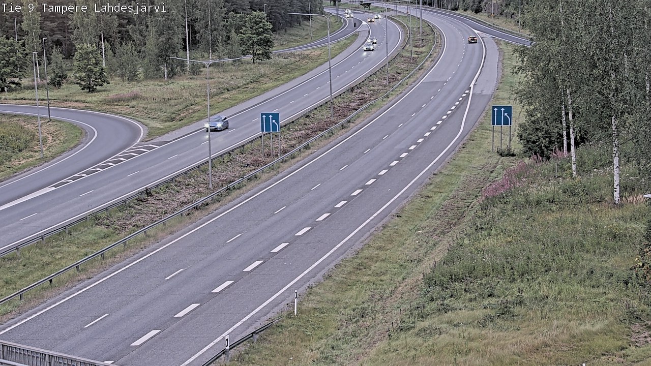 Weather Camera Image Road 9 Tampere, Lahdesjärvi, Tampere, Pirkanmaa