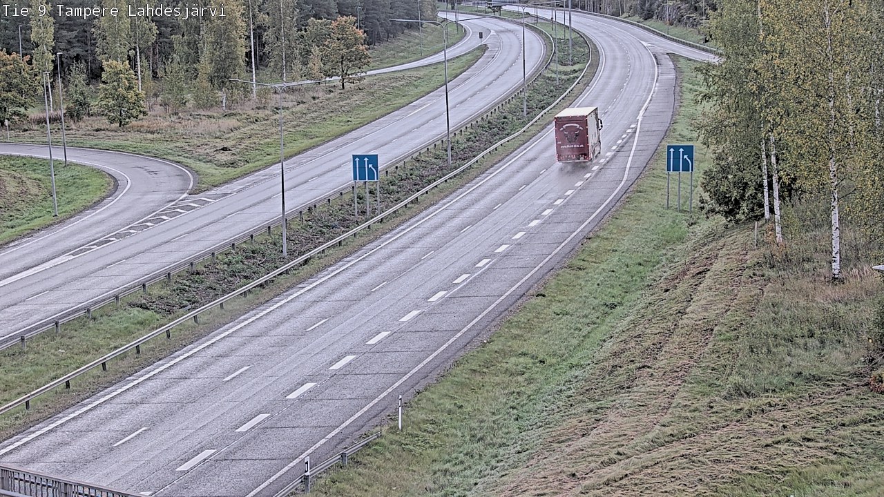 Weather Camera Image Road 9 Tampere, Lahdesjärvi, Tampere, Pirkanmaa