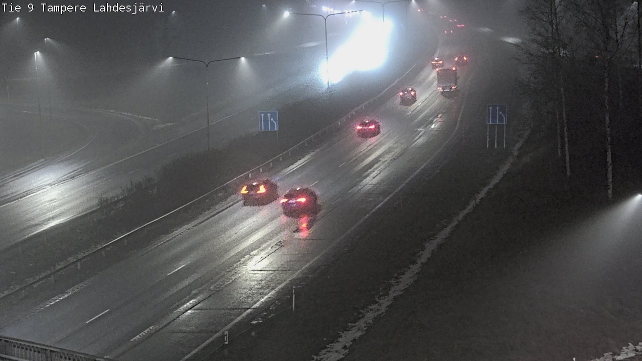 Weather Camera Image Väg 9 Tammerfors, Lahdesjärvi, Tampere, Pirkanmaa