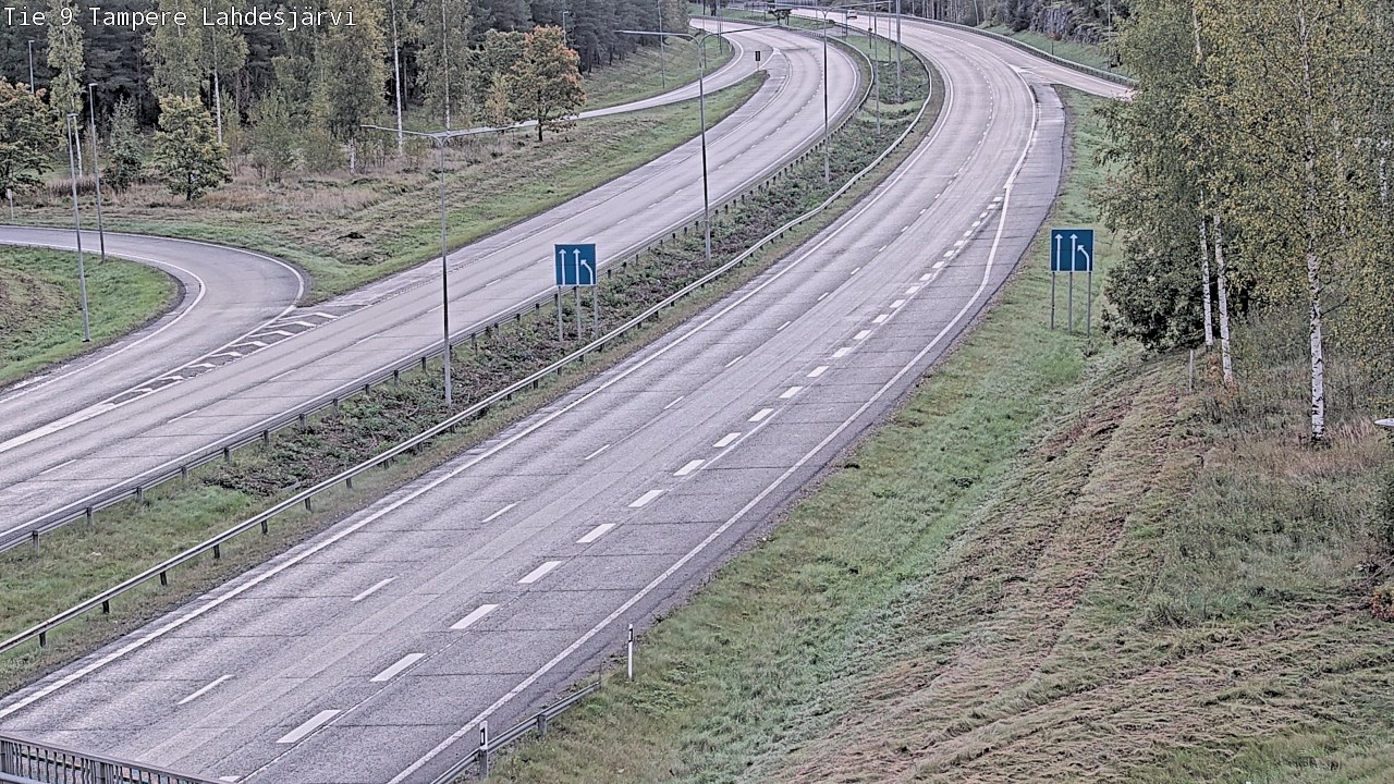 Weather Camera Image Road 9 Tampere, Lahdesjärvi, Tampere, Pirkanmaa