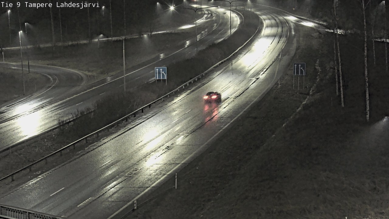 Weather Camera Image Väg 9 Tammerfors, Lahdesjärvi, Tampere, Pirkanmaa