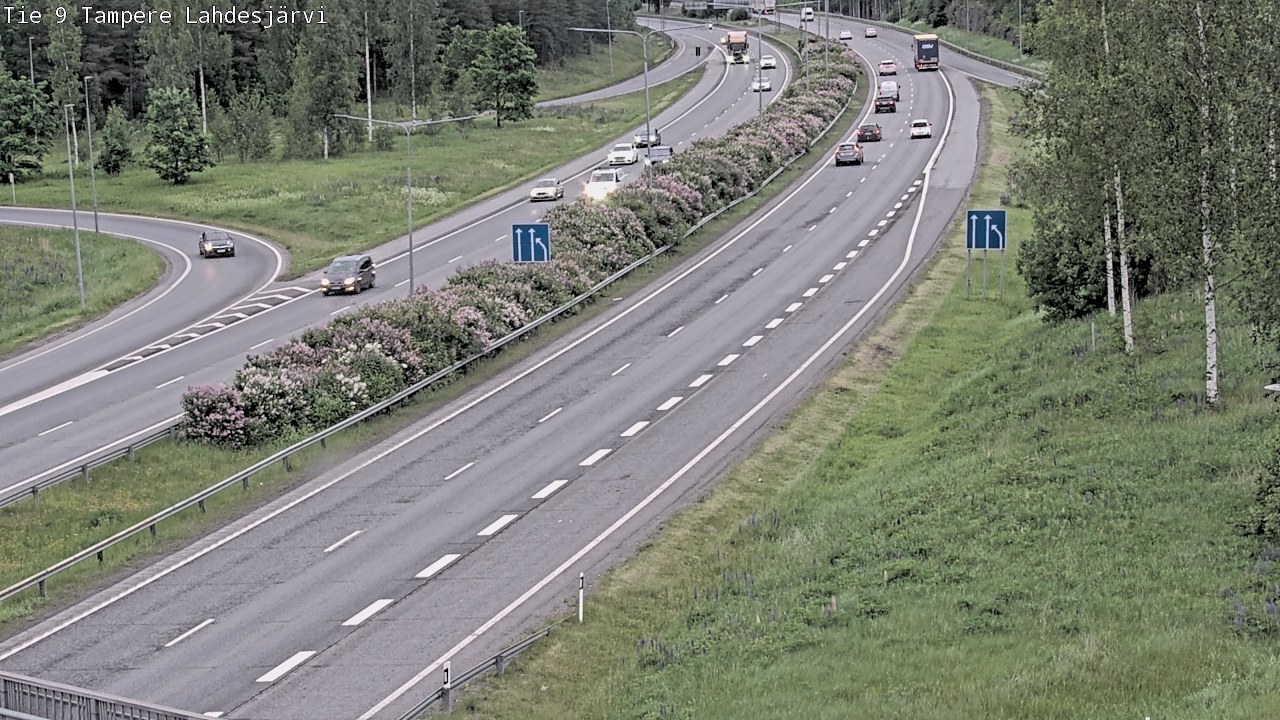 Kelikamerat Kuva Tie 9 Tampere, Lahdesjärvi, Tampere, Pirkanmaa