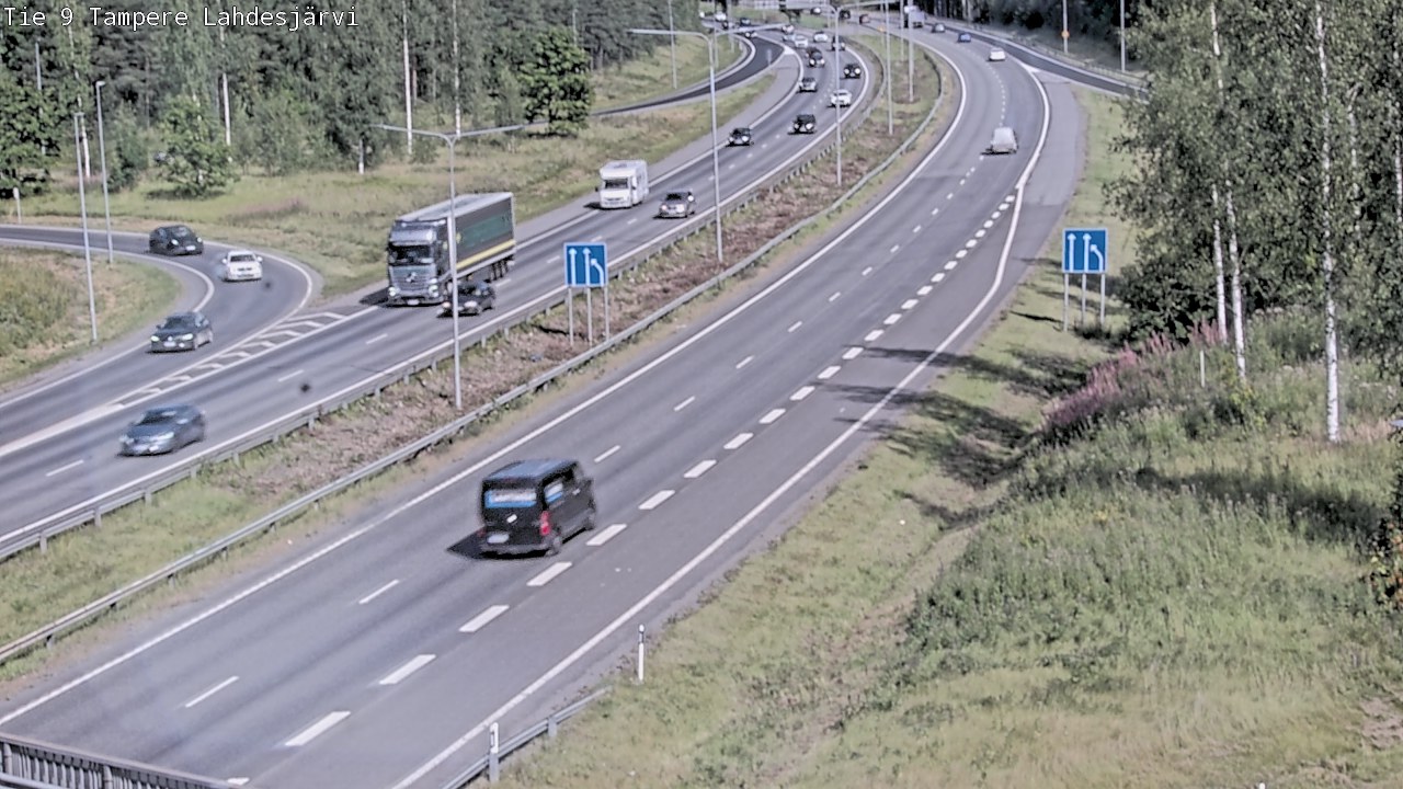 Kelikamerat Kuva Tie 9 Tampere, Lahdesjärvi, Tampere, Pirkanmaa