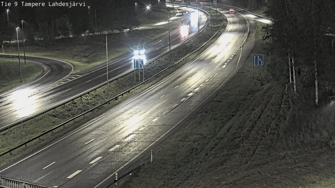 Weather Camera Image Road 9 Tampere, Lahdesjärvi, Tampere, Pirkanmaa