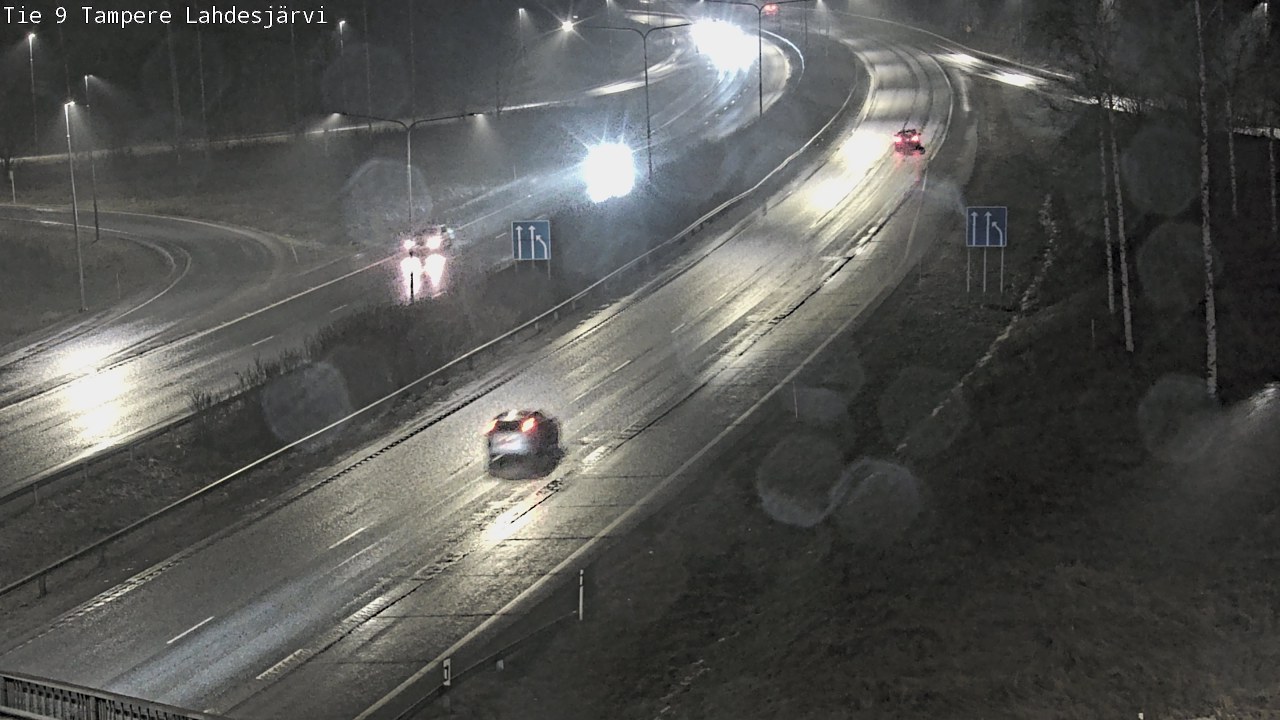 Weather Camera Image Väg 9 Tammerfors, Lahdesjärvi, Tampere, Pirkanmaa