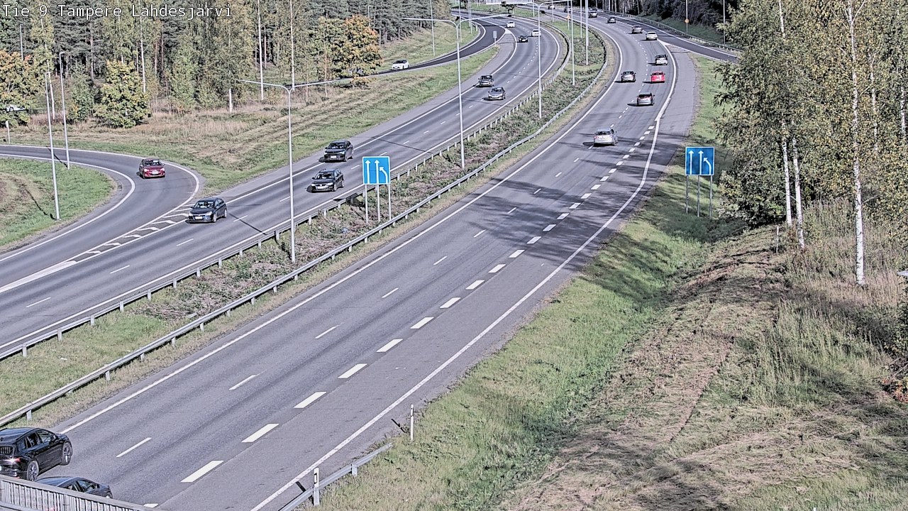 Kelikamerat Kuva Tie 9 Tampere, Lahdesjärvi, Tampere, Pirkanmaa