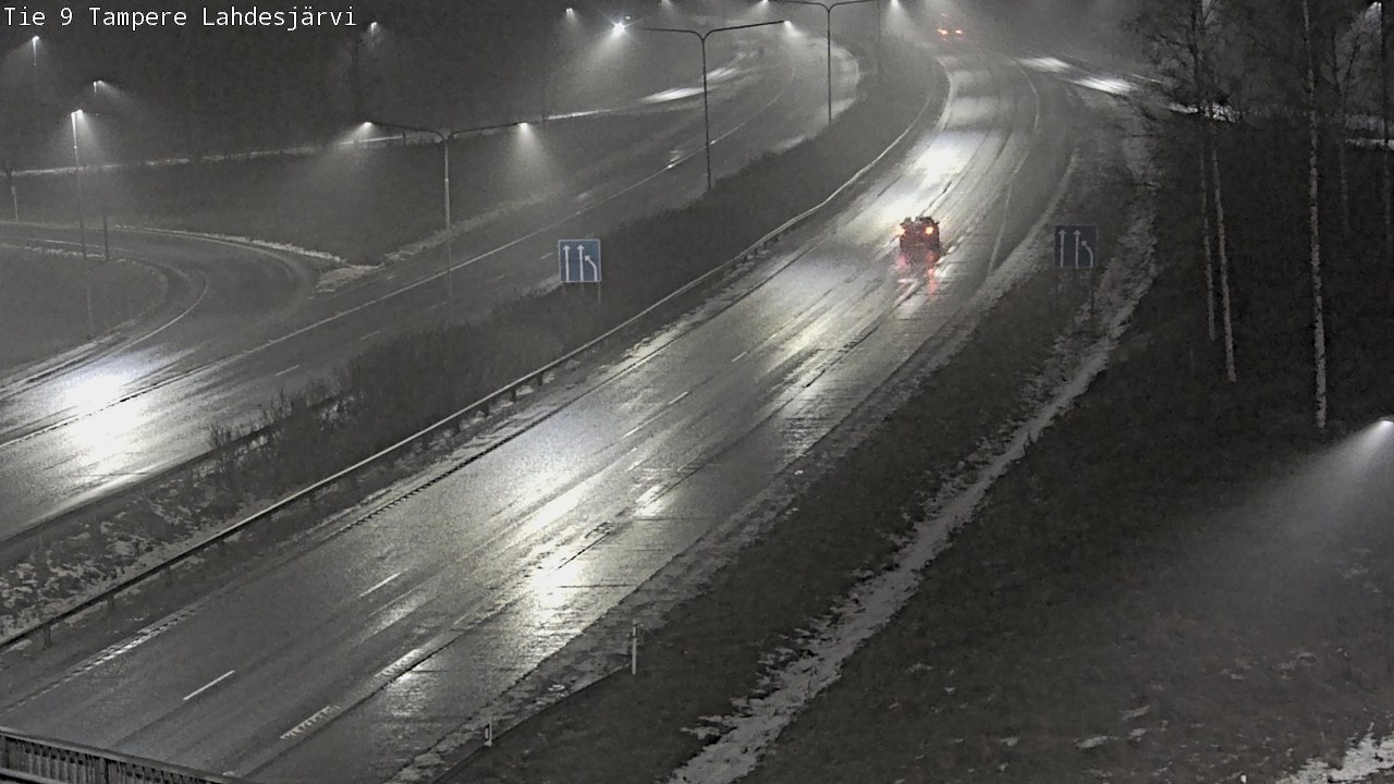 Weather Camera Image Väg 9 Tammerfors, Lahdesjärvi, Tampere, Pirkanmaa