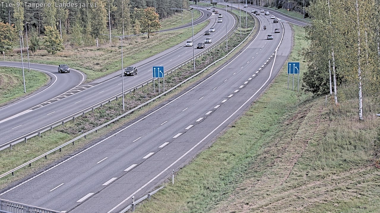 Kelikamerat Kuva Tie 9 Tampere, Lahdesjärvi, Tampere, Pirkanmaa