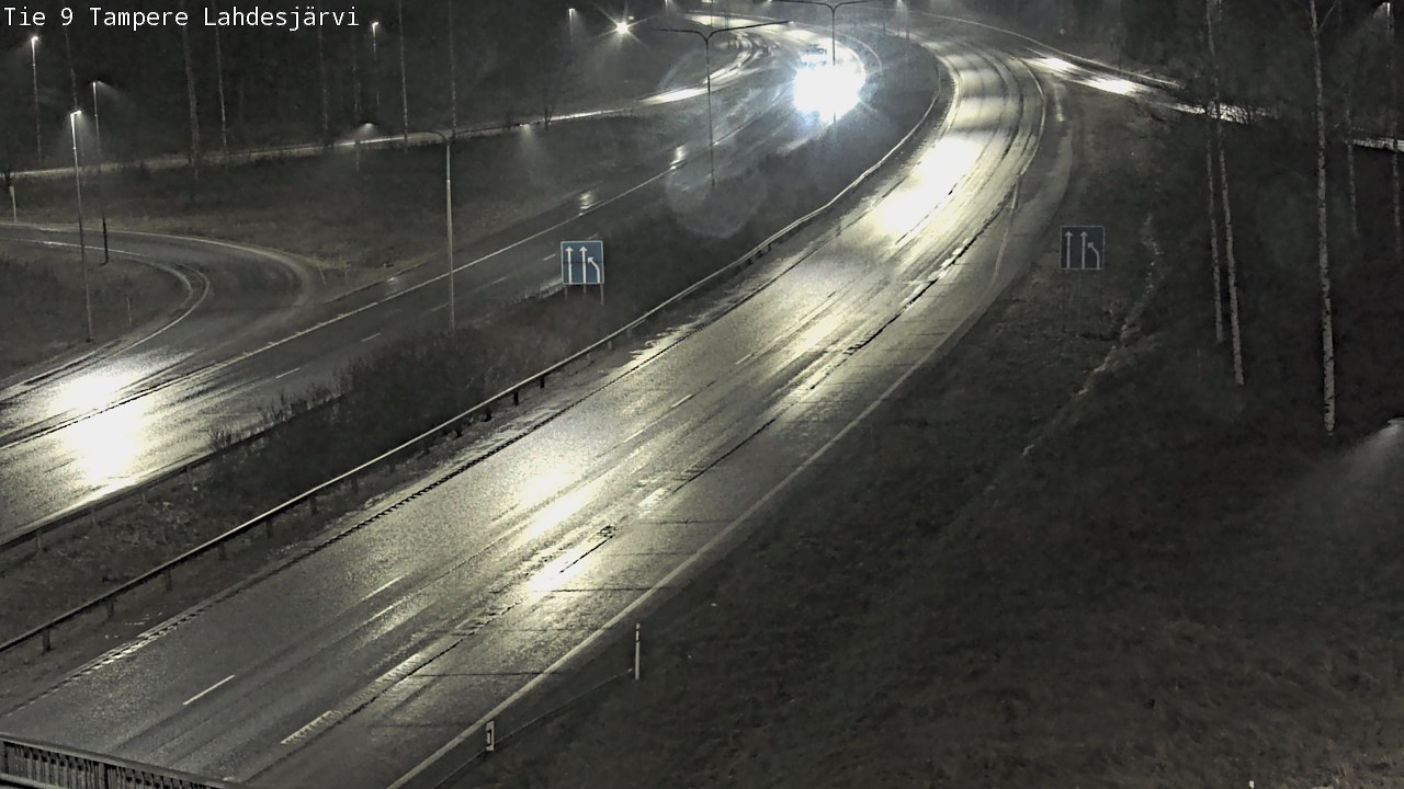 Weather Camera Image Väg 9 Tammerfors, Lahdesjärvi, Tampere, Pirkanmaa