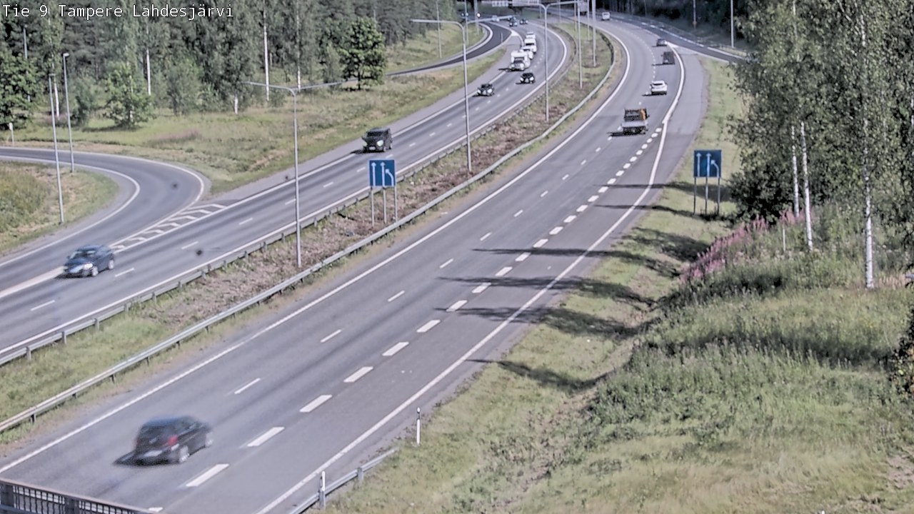 Kelikamerat Kuva Tie 9 Tampere, Lahdesjärvi, Tampere, Pirkanmaa