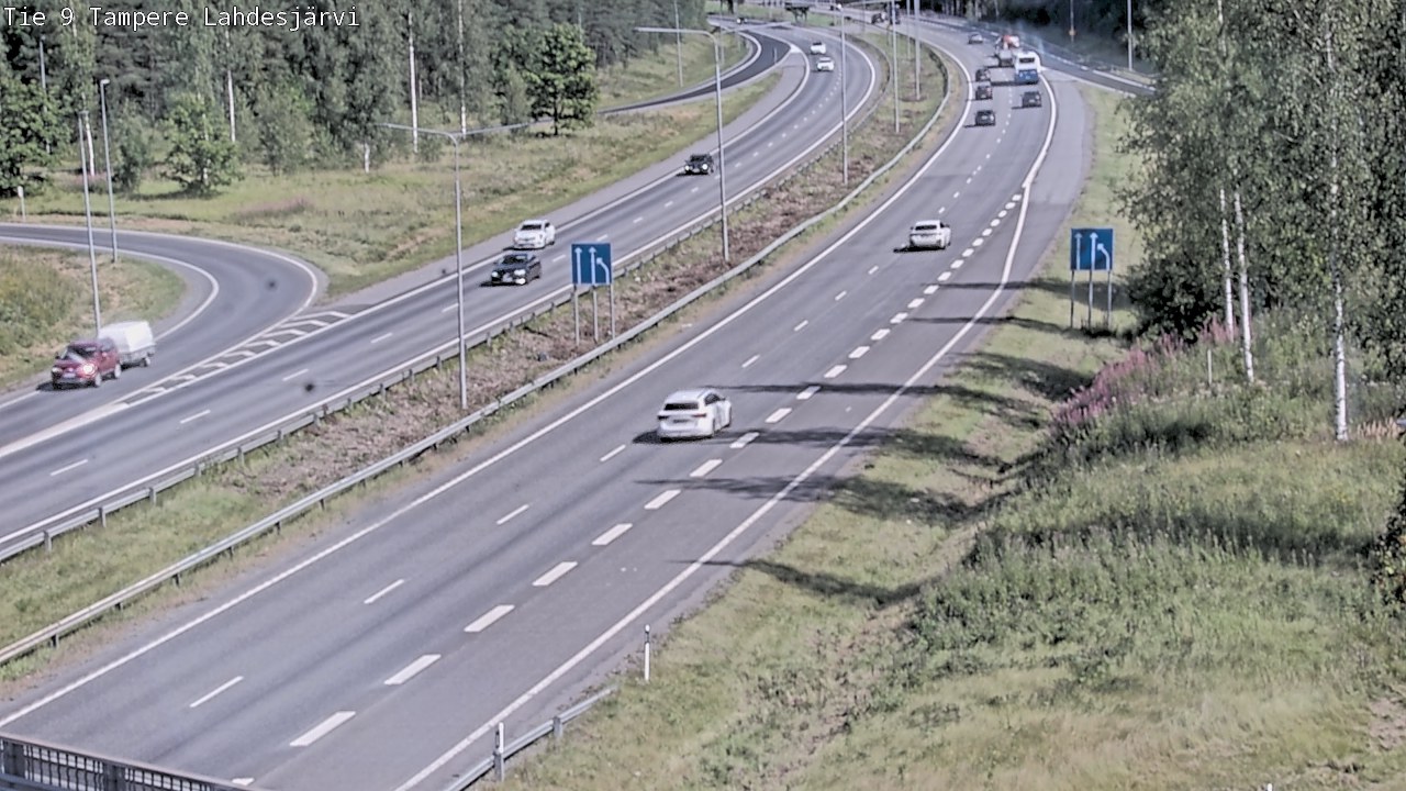 Kelikamerat Kuva Tie 9 Tampere, Lahdesjärvi, Tampere, Pirkanmaa