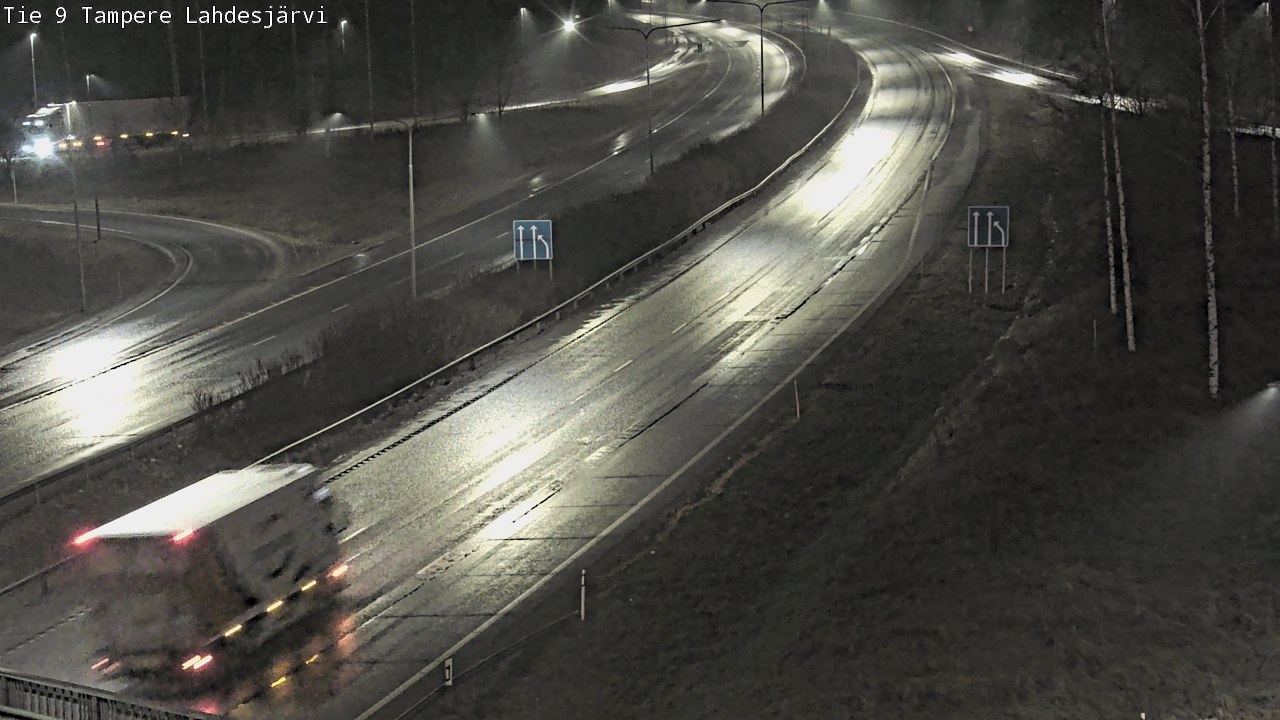 Weather Camera Image Väg 9 Tammerfors, Lahdesjärvi, Tampere, Pirkanmaa