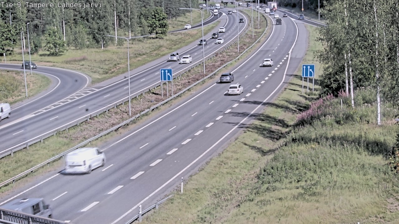 Kelikamerat Kuva Tie 9 Tampere, Lahdesjärvi, Tampere, Pirkanmaa