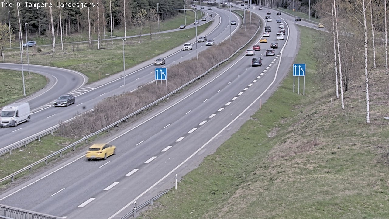 Kelikamerat Kuva Tie 9 Tampere, Lahdesjärvi, Tampere, Pirkanmaa