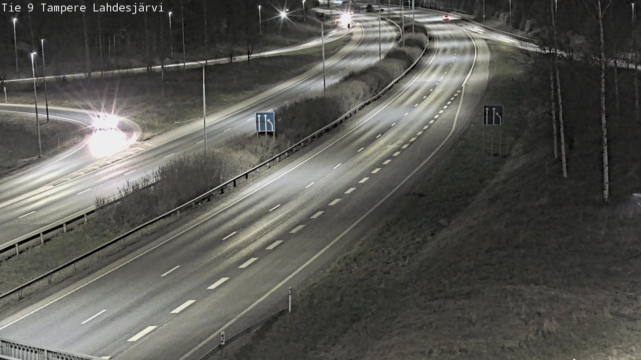 Weather Camera Image Road 9 Tampere, Lahdesjärvi, Tampere, Pirkanmaa