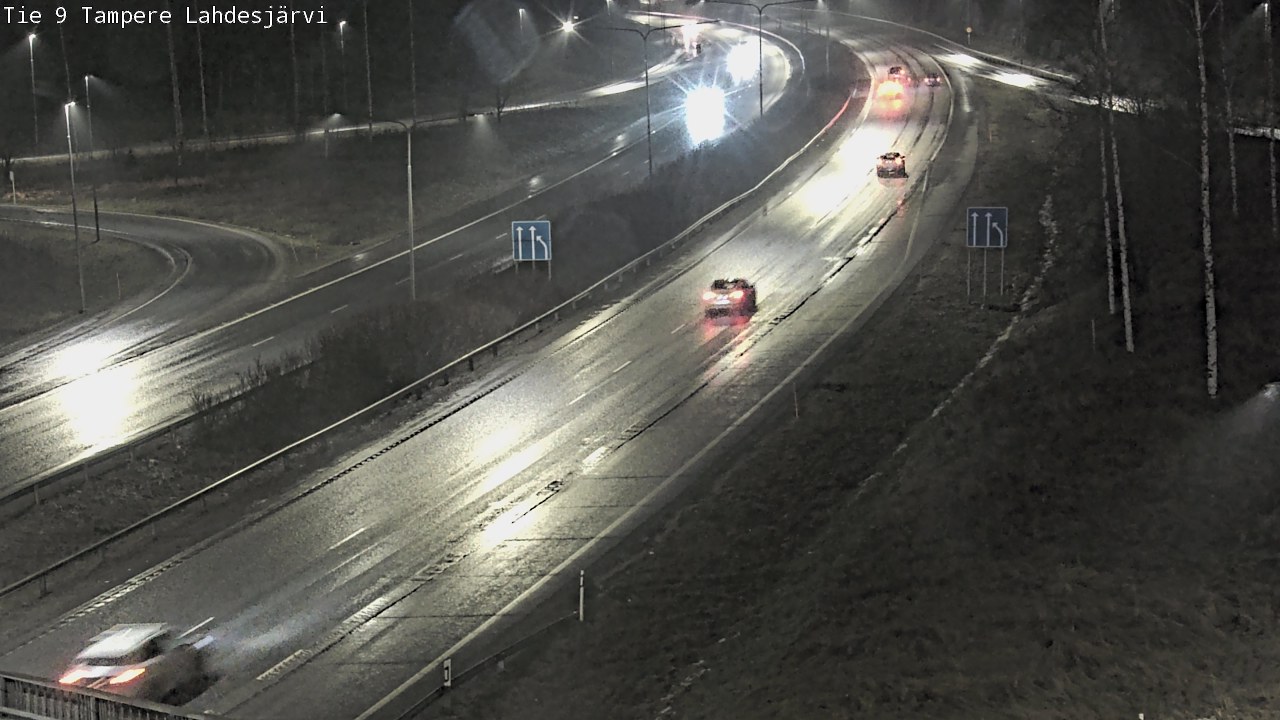 Weather Camera Image Väg 9 Tammerfors, Lahdesjärvi, Tampere, Pirkanmaa
