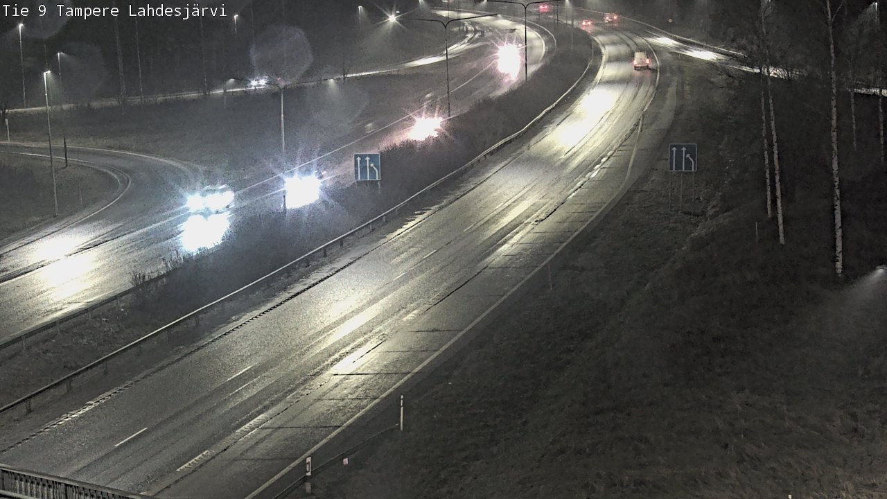 Weather Camera Image Väg 9 Tammerfors, Lahdesjärvi, Tampere, Pirkanmaa