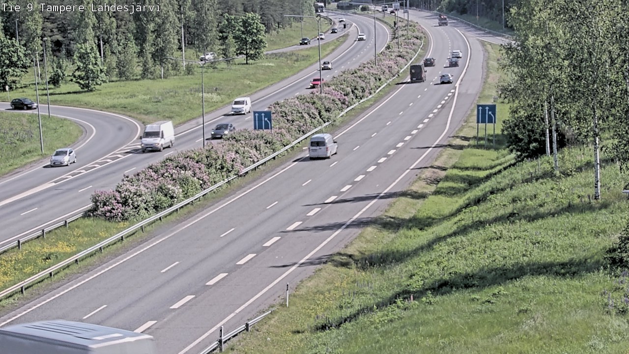 Kelikamerat Kuva Tie 9 Tampere, Lahdesjärvi, Tampere, Pirkanmaa