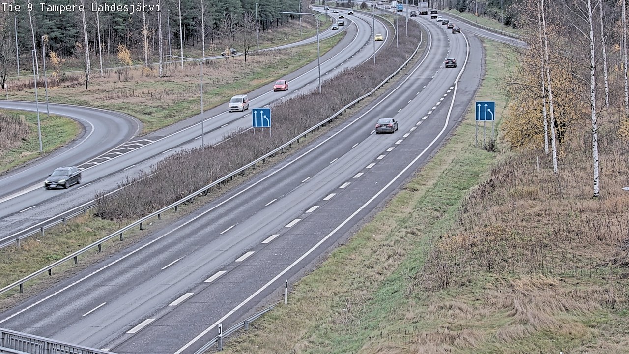 Kelikamerat Kuva Tie 9 Tampere, Lahdesjärvi, Tampere, Pirkanmaa