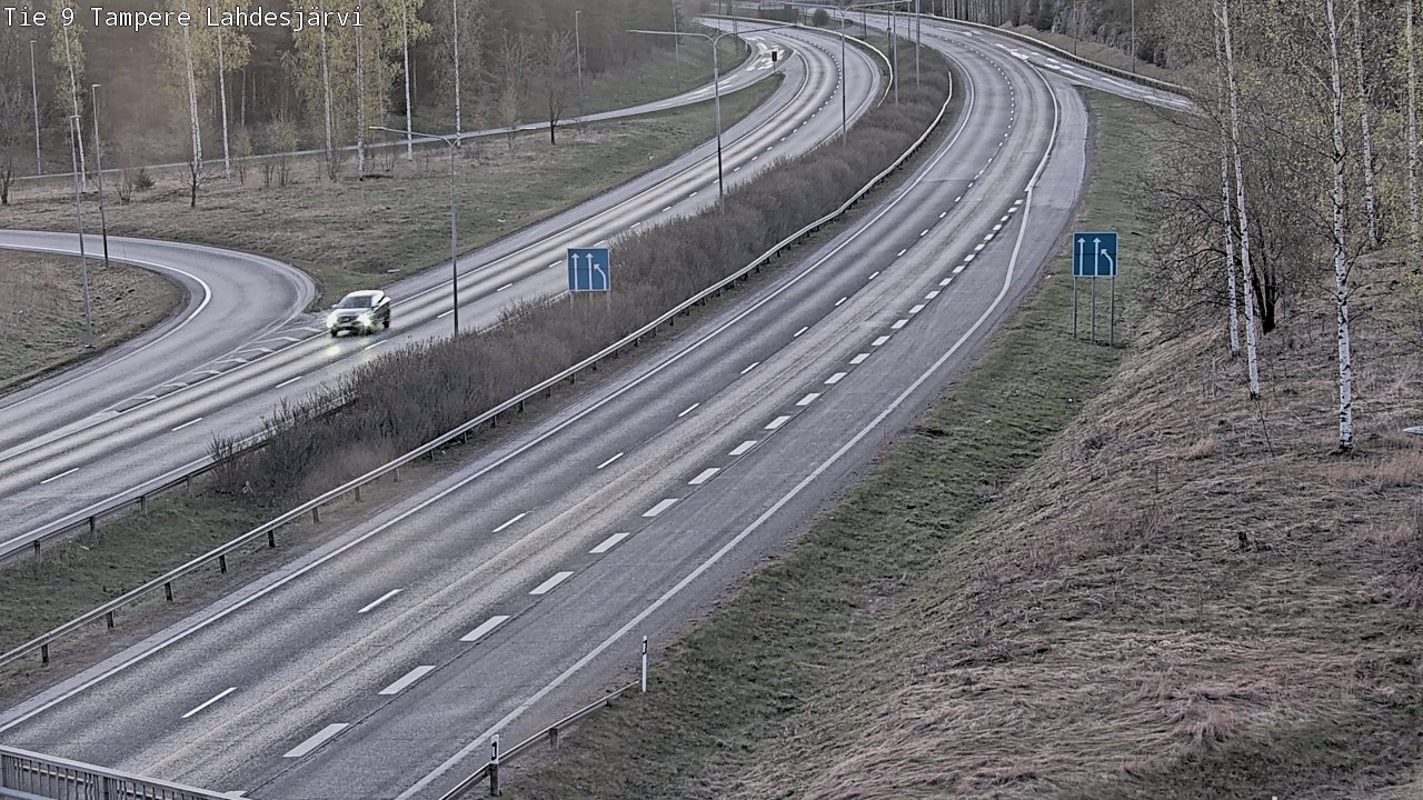 Weather Camera Image Road 9 Tampere, Lahdesjärvi, Tampere, Pirkanmaa