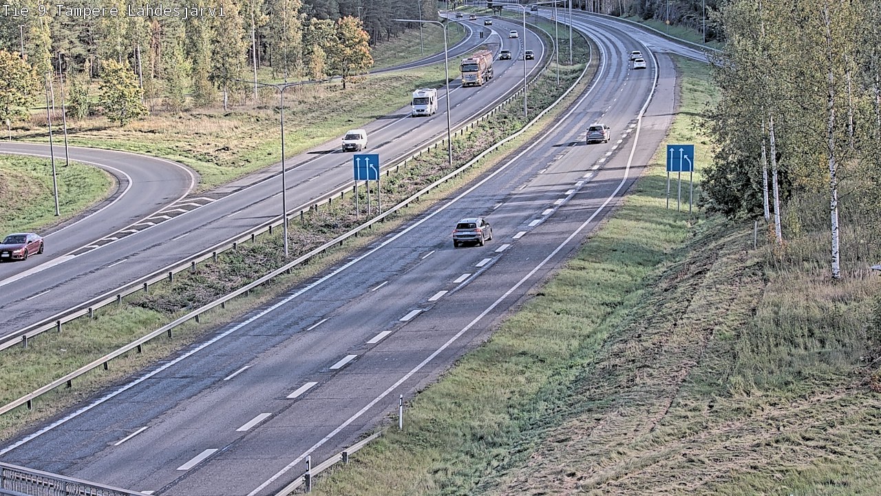 Kelikamerat Kuva Tie 9 Tampere, Lahdesjärvi, Tampere, Pirkanmaa