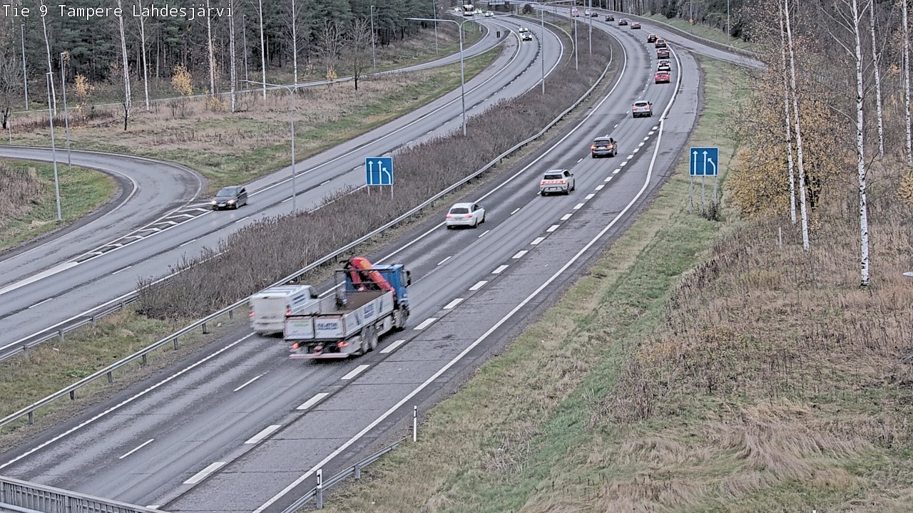 Kelikamerat Kuva Tie 9 Tampere, Lahdesjärvi, Tampere, Pirkanmaa