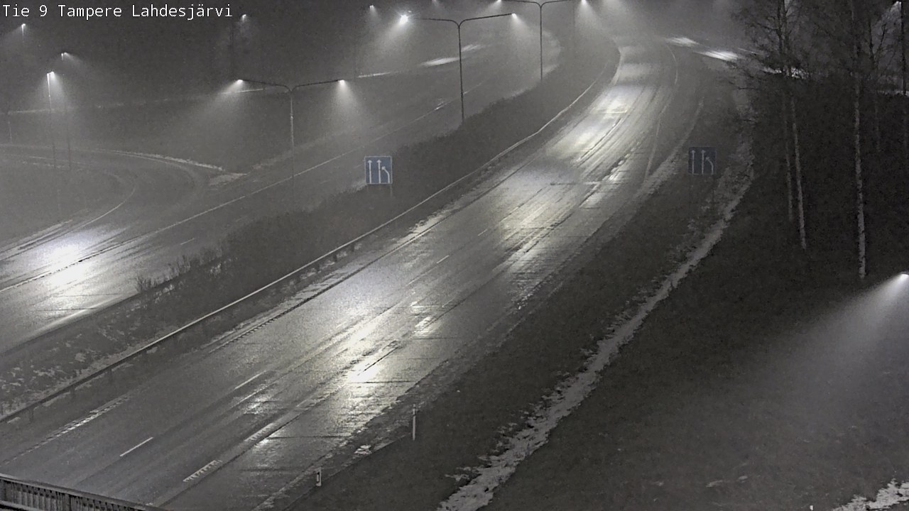 Weather Camera Image Väg 9 Tammerfors, Lahdesjärvi, Tampere, Pirkanmaa