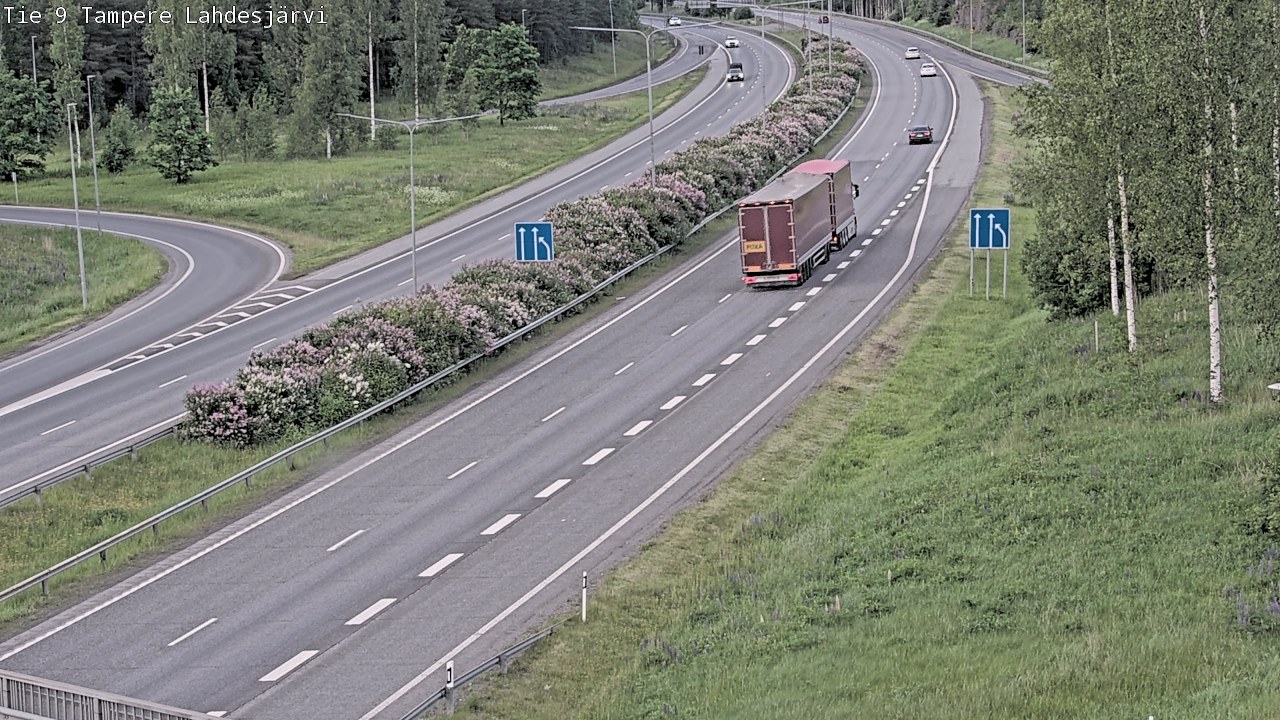 Kelikamerat Kuva Tie 9 Tampere, Lahdesjärvi, Tampere, Pirkanmaa