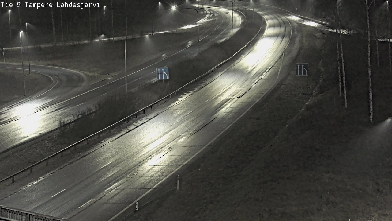 Weather Camera Image Väg 9 Tammerfors, Lahdesjärvi, Tampere, Pirkanmaa
