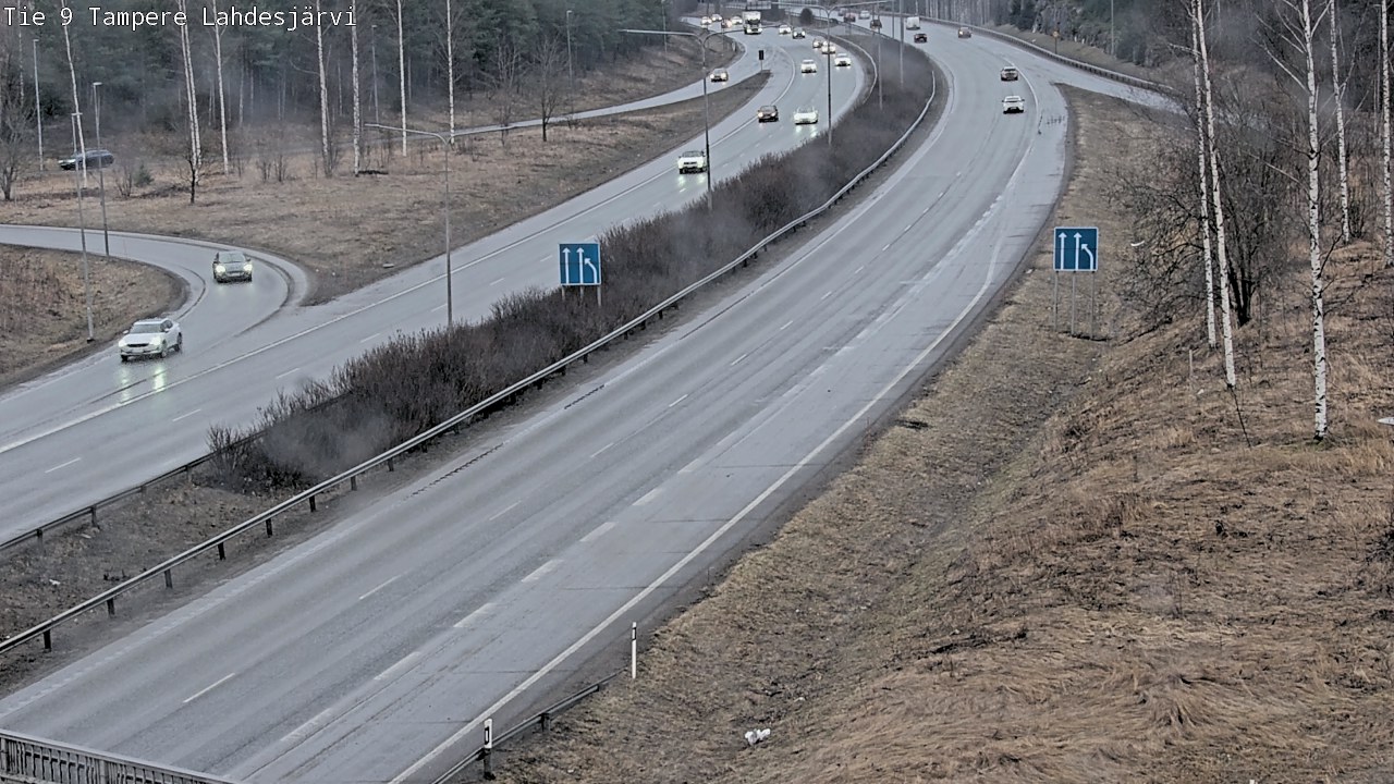 Kelikamerat Kuva Tie 9 Tampere, Lahdesjärvi, Tampere, Pirkanmaa