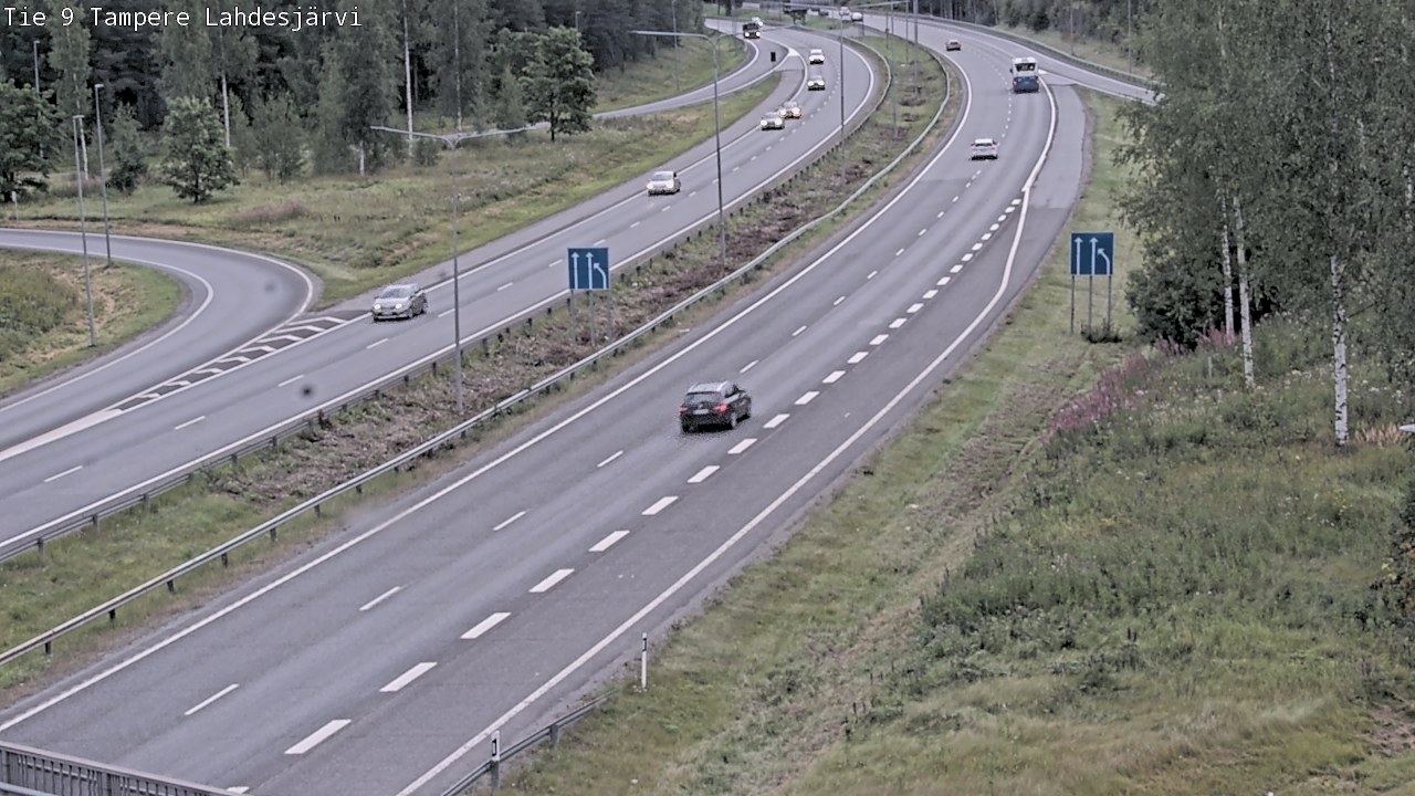 Weather Camera Image Road 9 Tampere, Lahdesjärvi, Tampere, Pirkanmaa