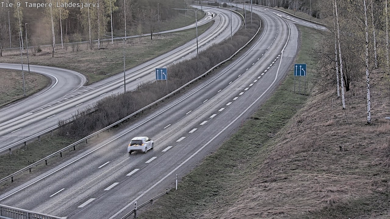 Weather Camera Image Road 9 Tampere, Lahdesjärvi, Tampere, Pirkanmaa