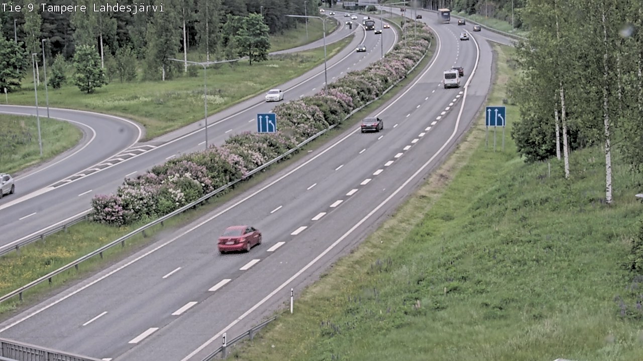 Weather Camera Image Väg 9 Tammerfors, Lahdesjärvi, Tampere, Pirkanmaa