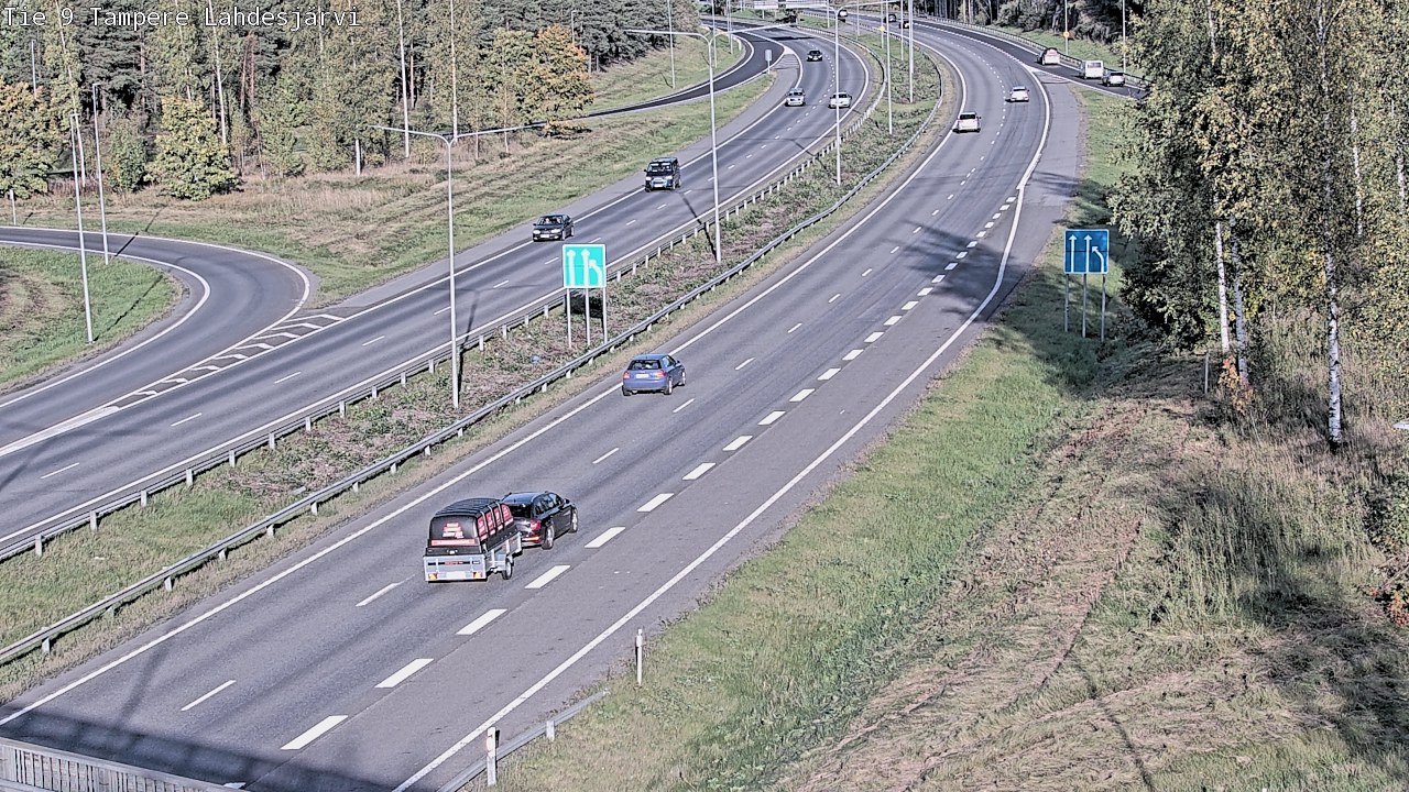 Kelikamerat Kuva Tie 9 Tampere, Lahdesjärvi, Tampere, Pirkanmaa