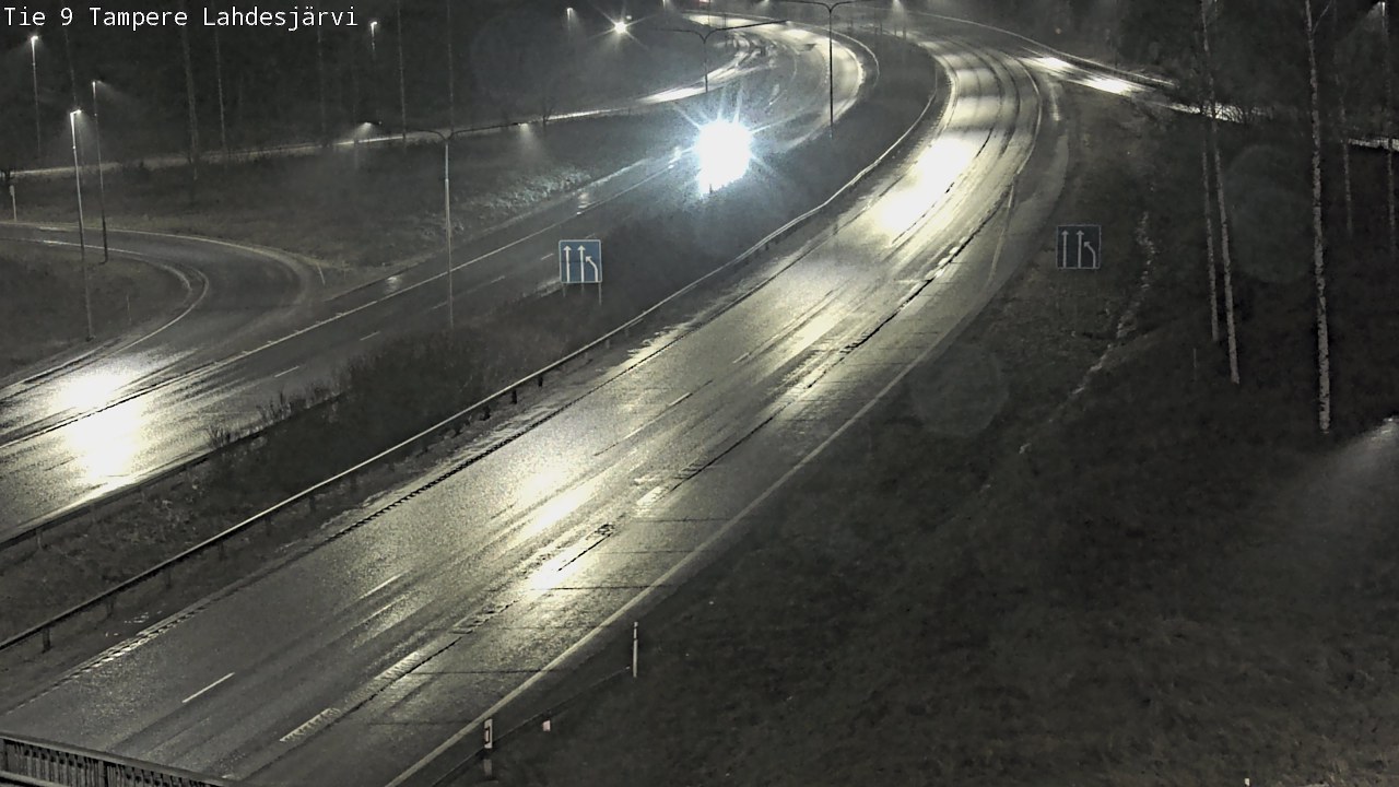 Weather Camera Image Väg 9 Tammerfors, Lahdesjärvi, Tampere, Pirkanmaa