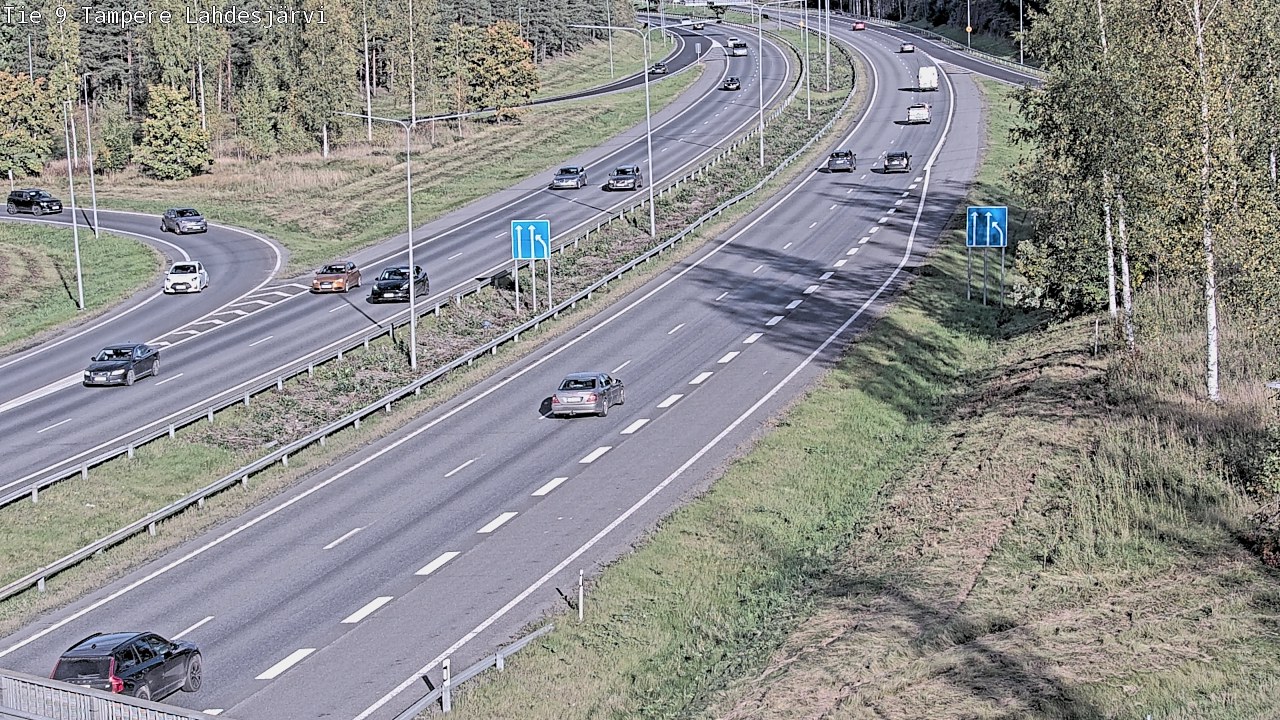 Kelikamerat Kuva Tie 9 Tampere, Lahdesjärvi, Tampere, Pirkanmaa