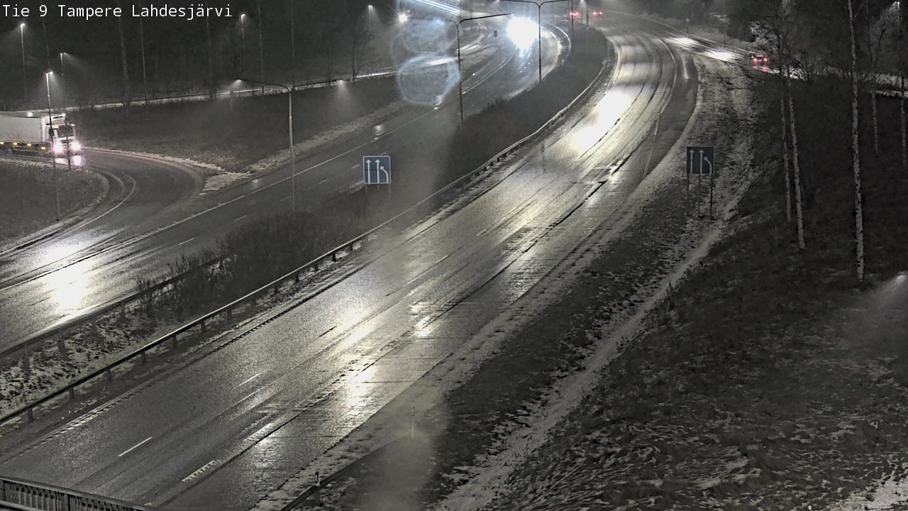 Weather Camera Image Väg 9 Tammerfors, Lahdesjärvi, Tampere, Pirkanmaa