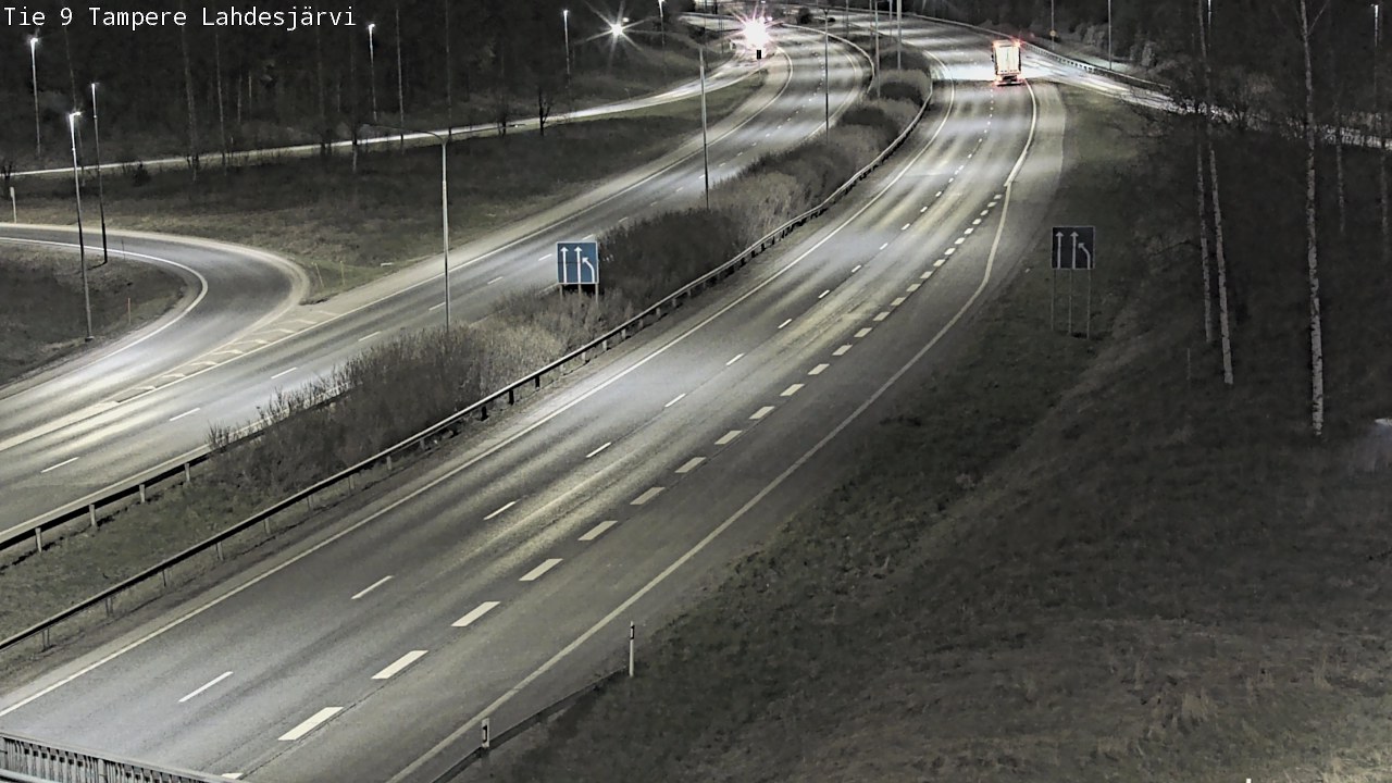 Weather Camera Image Road 9 Tampere, Lahdesjärvi, Tampere, Pirkanmaa
