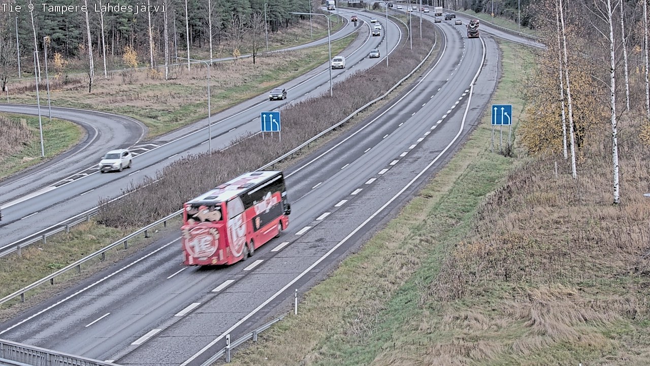 Kelikamerat Kuva Tie 9 Tampere, Lahdesjärvi, Tampere, Pirkanmaa